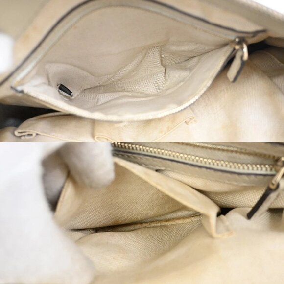 GUCCI Sherry GG Pattern 2way Shoulder HandBag Canvas Leather BN WE - Picture 15 of 15